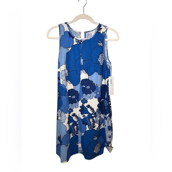 London Times Dresses & Skirts - London Times Blue Floral Midi Dress